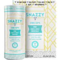 Snazzy's Half & Half Rum Cocktail (355mL)